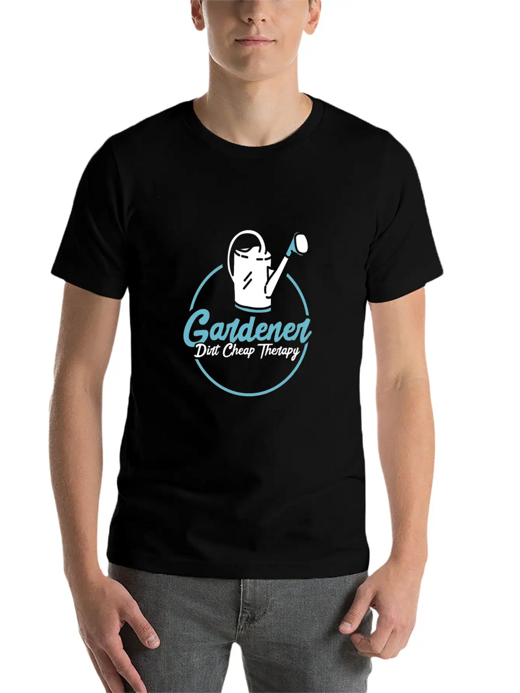Gardener Dirt Cheap Therapy Casual Graphic T-Shirt – Simple And Comfortable Daily Wear