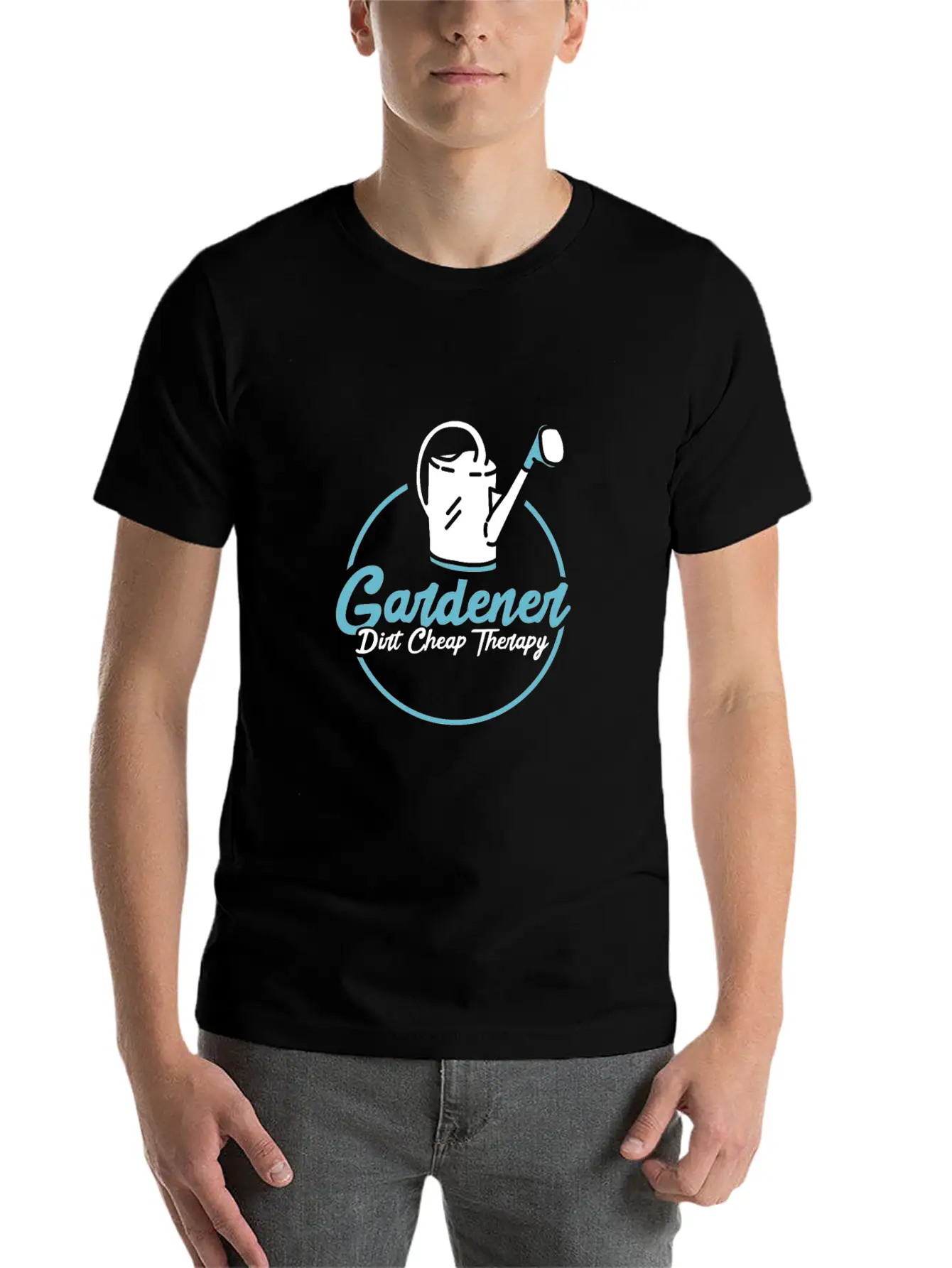 Gardener Dirt Cheap Therapy Casual Graphic T-Shirt – Simple And Comfortable Daily Wear