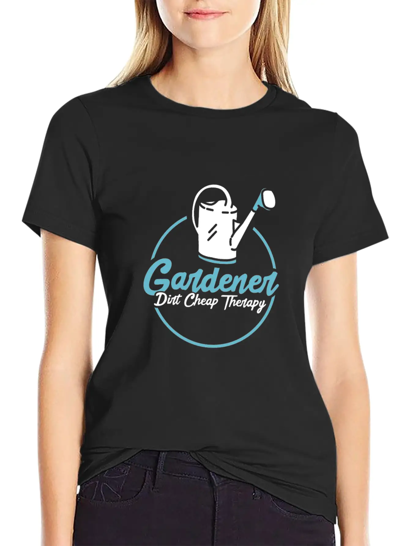 Gardener Dirt Cheap Therapy Casual Graphic T-Shirt – Simple And Comfortable Daily Wear