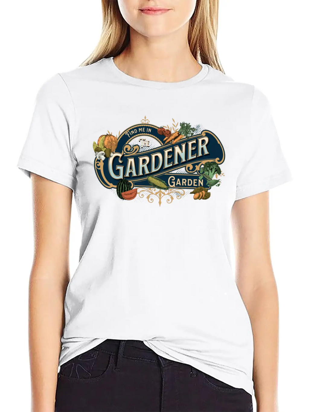 Gardener Find Me In The Garden Unisex Casual T-Shirt – Clean Design For Daily Comfort
