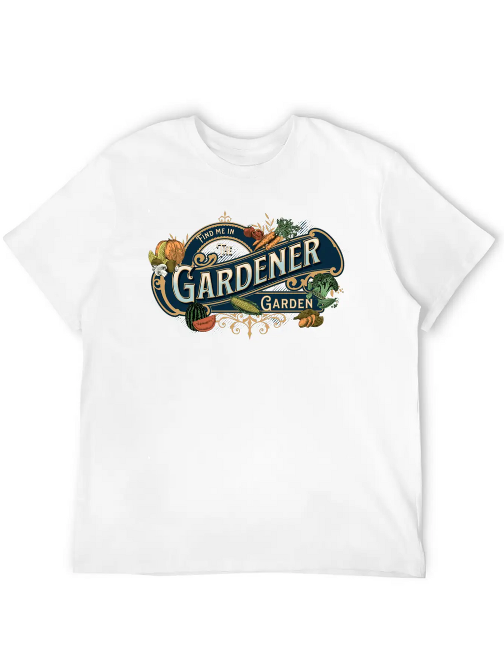 Gardener Find Me In The Garden Unisex Casual T-Shirt – Clean Design For Daily Comfort