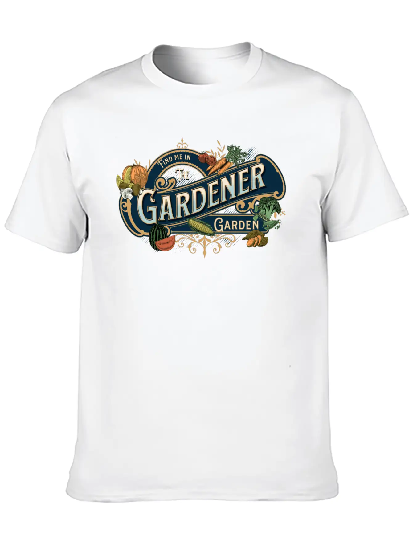 Gardener Find Me In The Garden Unisex Casual T-Shirt – Clean Design For Daily Comfort