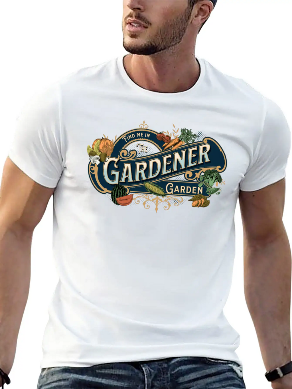 Gardener Find Me In The Garden Unisex Casual T-Shirt – Clean Design For Daily Comfort