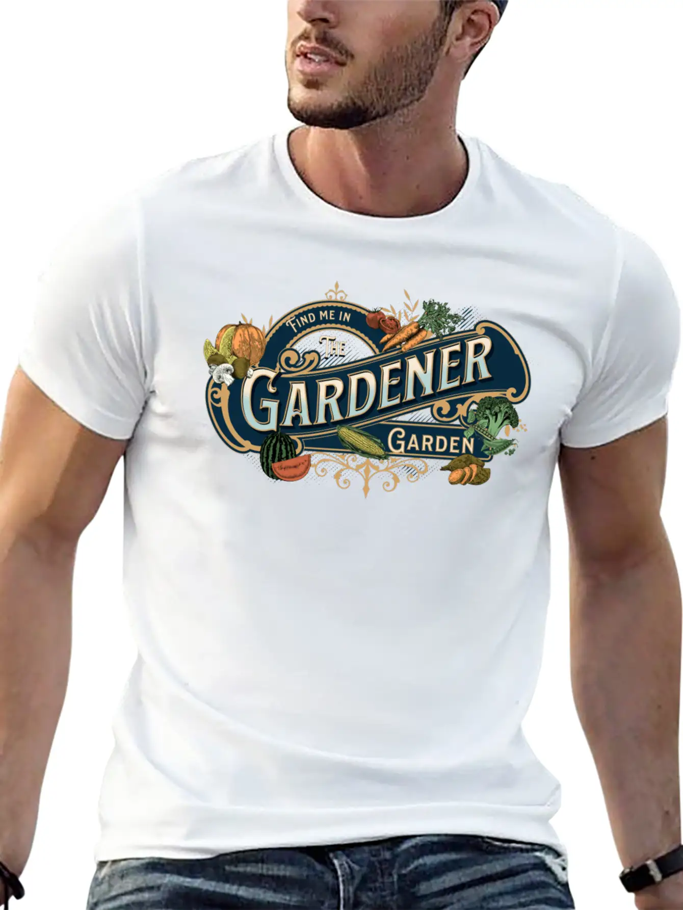 Gardener Find Me In The Garden Unisex Casual T-Shirt – Clean Design For Daily Comfort