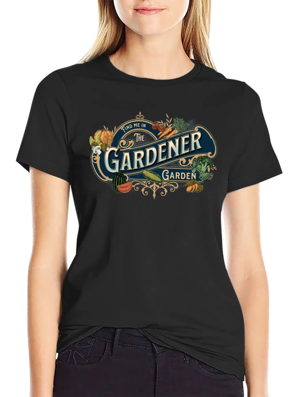 Gardener Find Me In The Garden Unisex Casual T-Shirt – Clean Design For Daily Comfort