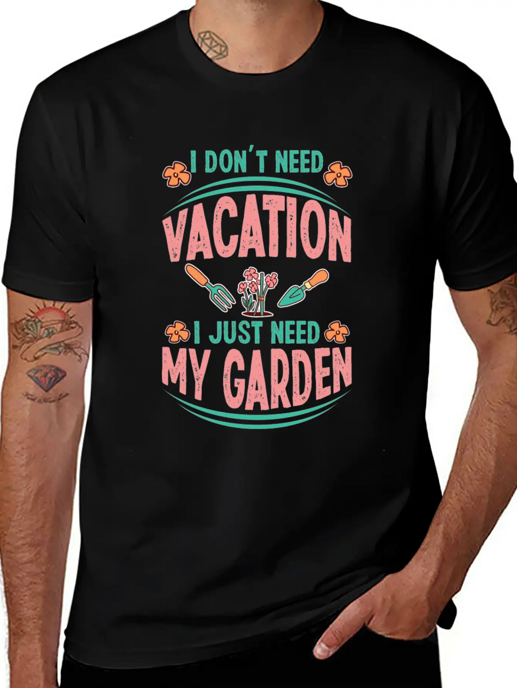 Gardening Garden Gardener Unisex Casual T-Shirt – Clean Design For Daily Comfort