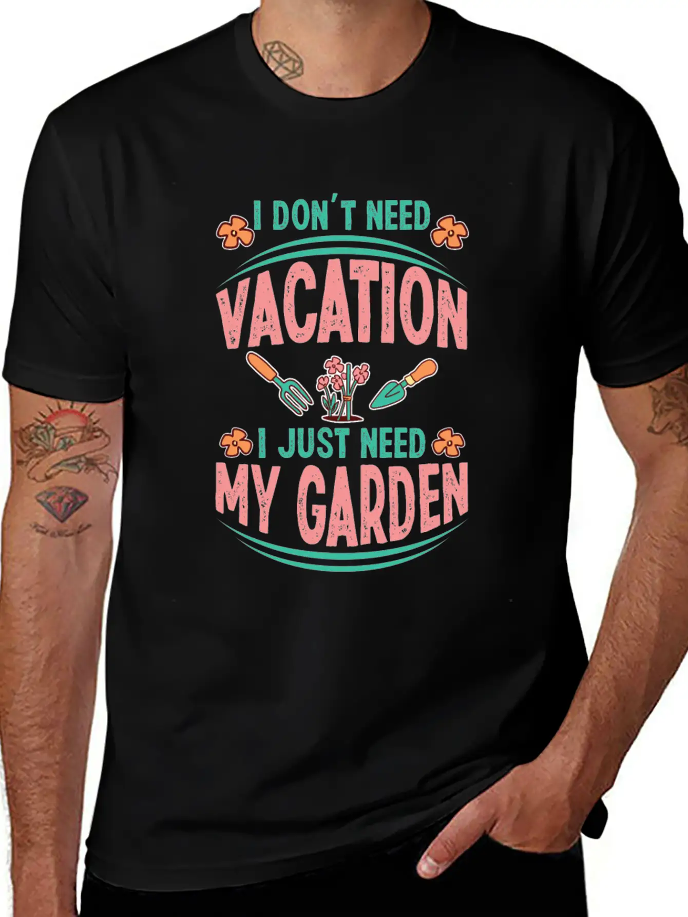 Gardening Garden Gardener Unisex Casual T-Shirt – Clean Design For Daily Comfort