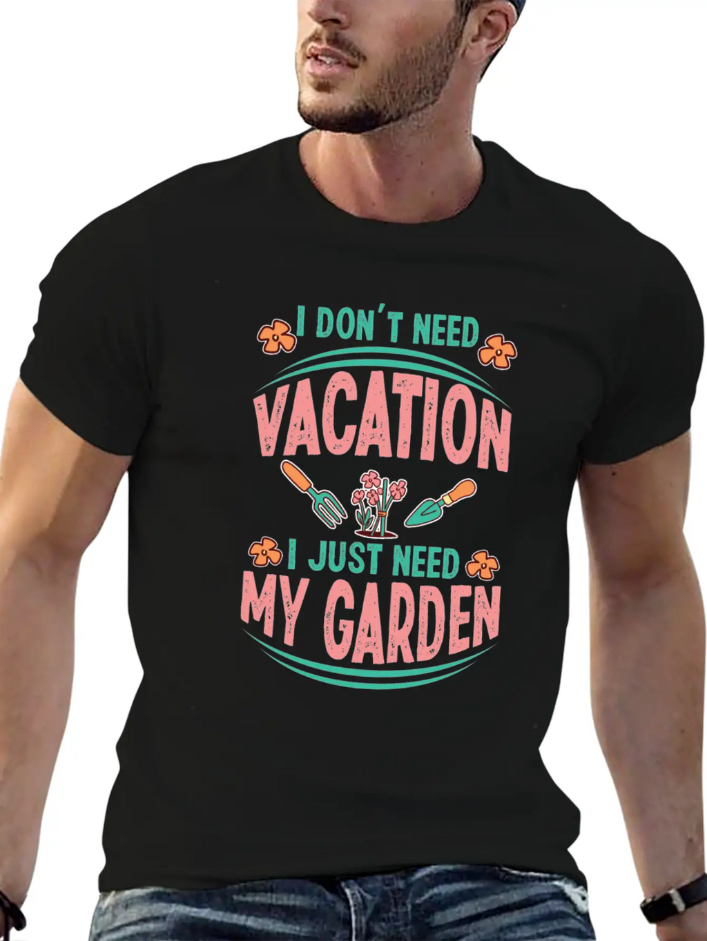 Gardening Garden Gardener Unisex Casual T-Shirt – Clean Design For Daily Comfort