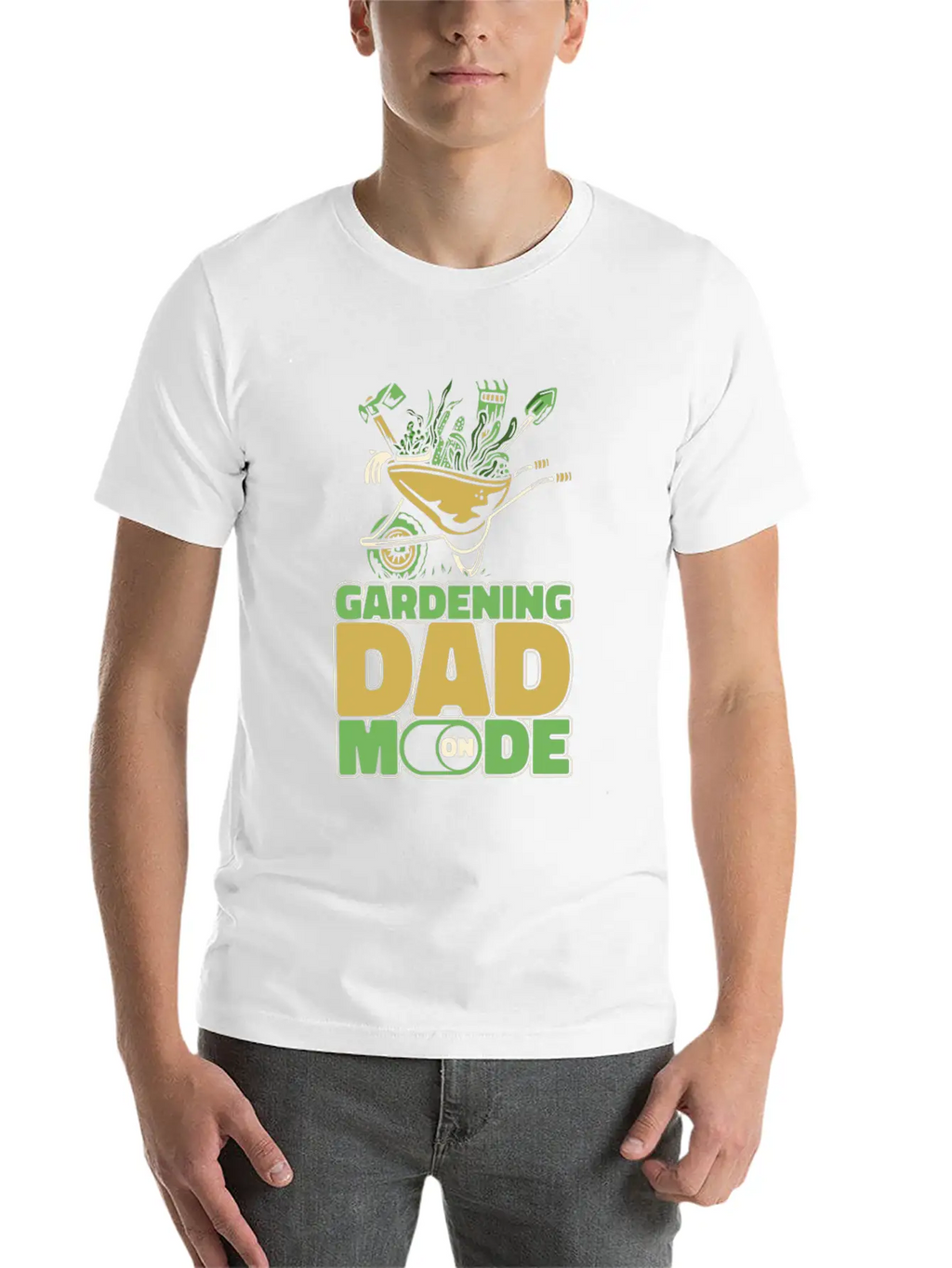 Gardening Gardener Father Gardening Dad Stylish Everyday T-Shirt – Unisex Basic Cotton Tee