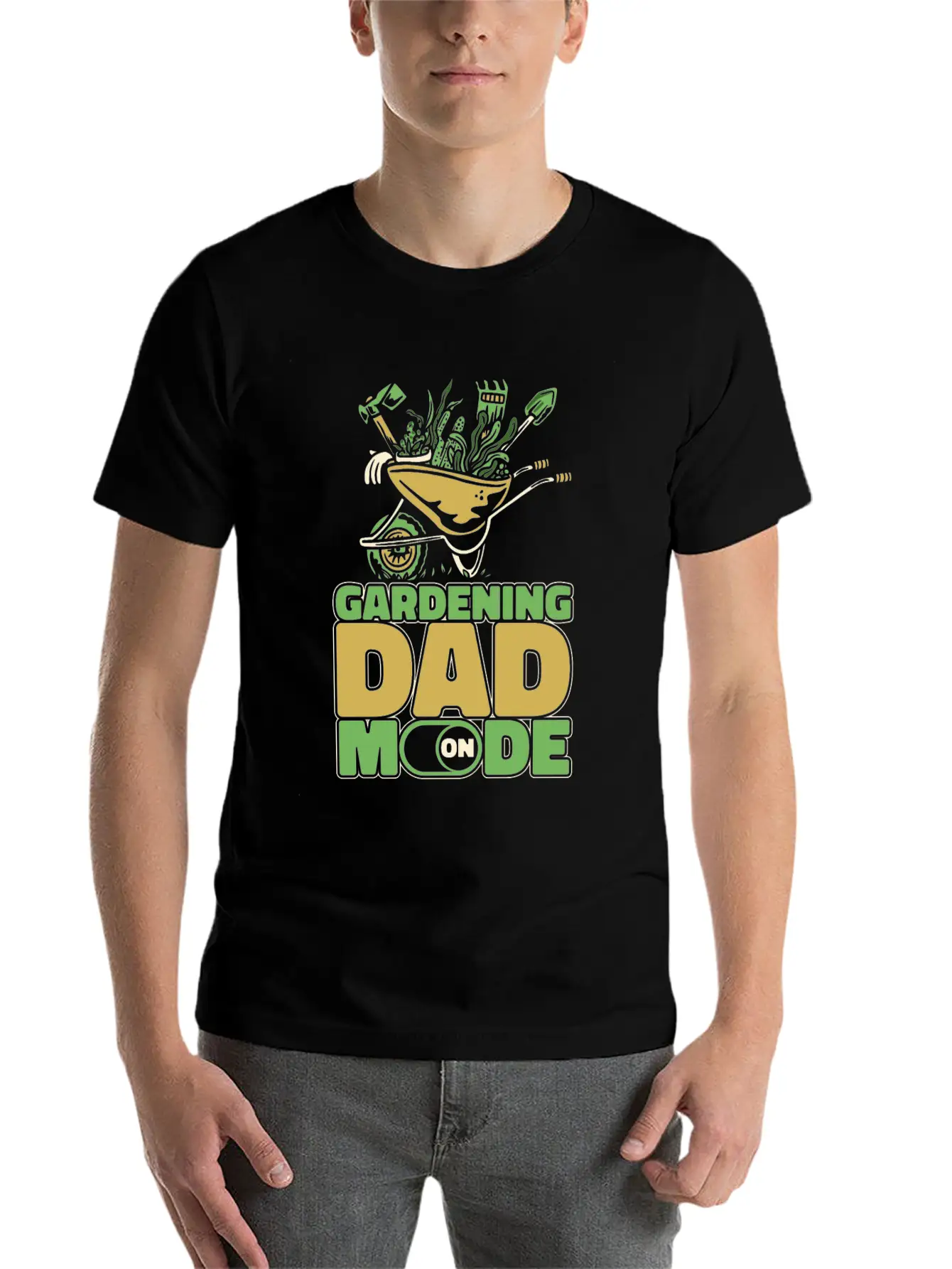 Gardening Gardener Father Gardening Dad Stylish Everyday T-Shirt – Unisex Basic Cotton Tee