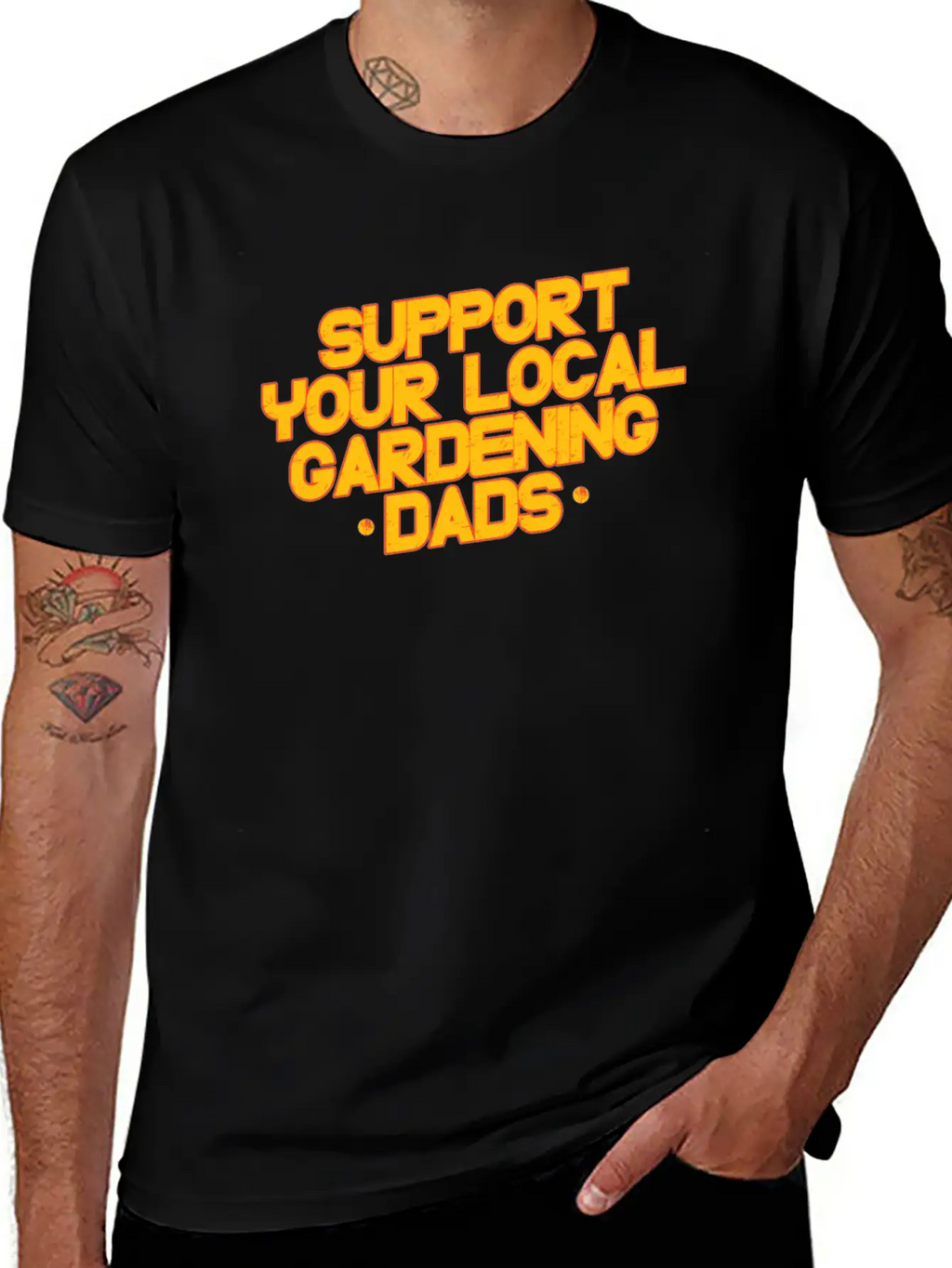 Gardening Gardener Funny Gardening Dad Breathable Soft Cotton T-Shirt – Timeless Casual Look