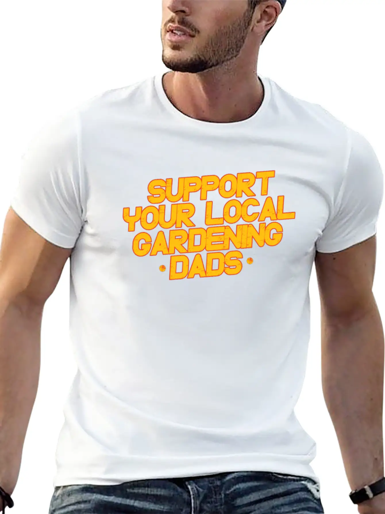 Gardening Gardener Funny Gardening Dad Breathable Soft Cotton T-Shirt – Timeless Casual Look