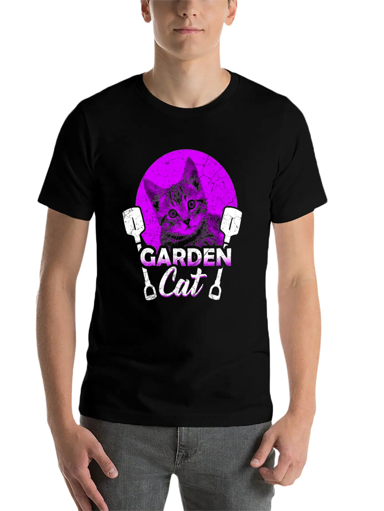 Gardening Gardener Garden Cat Unisex Casual T-Shirt – Clean Design For Daily Comfort