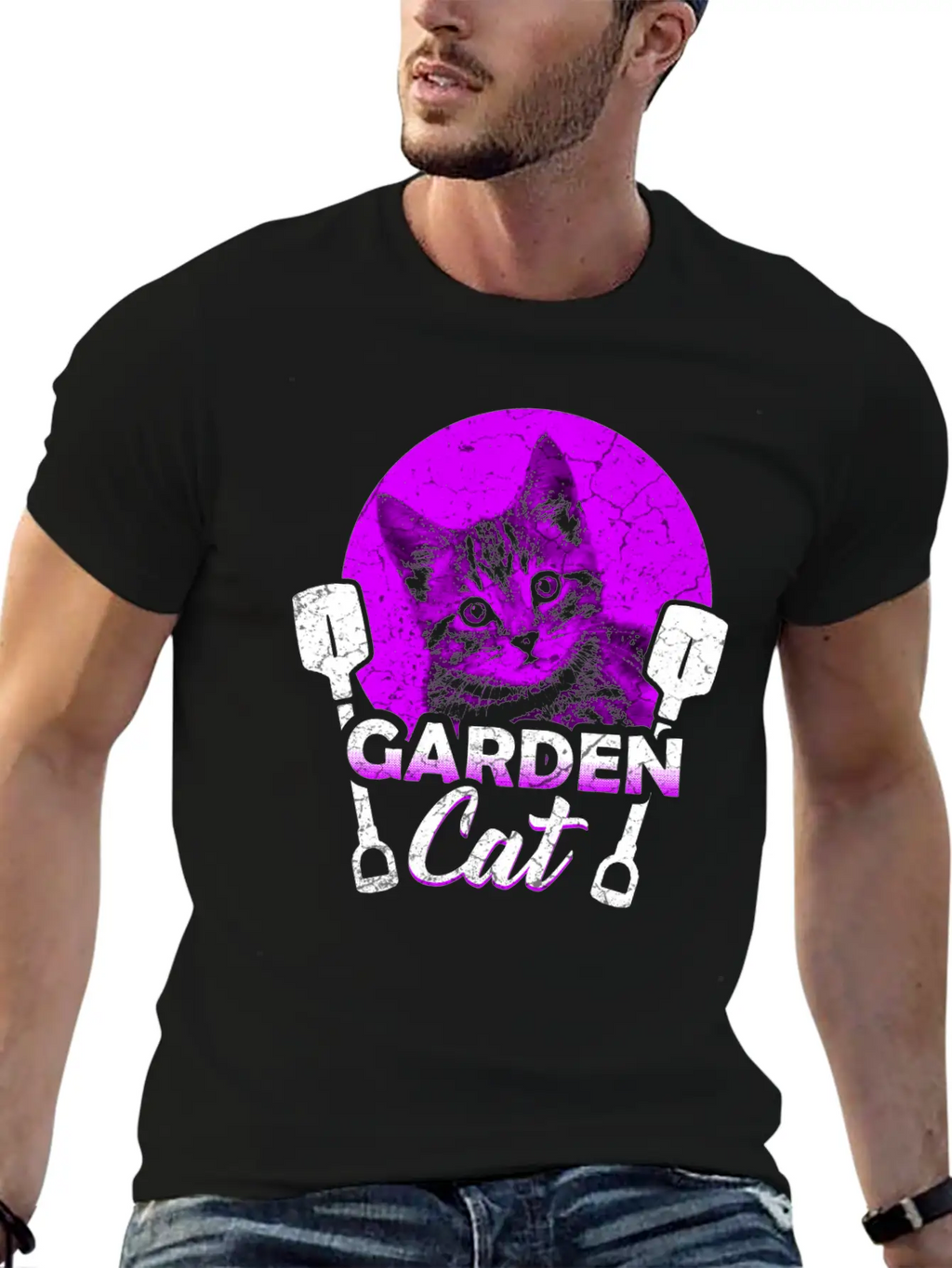 Gardening Gardener Garden Cat Unisex Casual T-Shirt – Clean Design For Daily Comfort