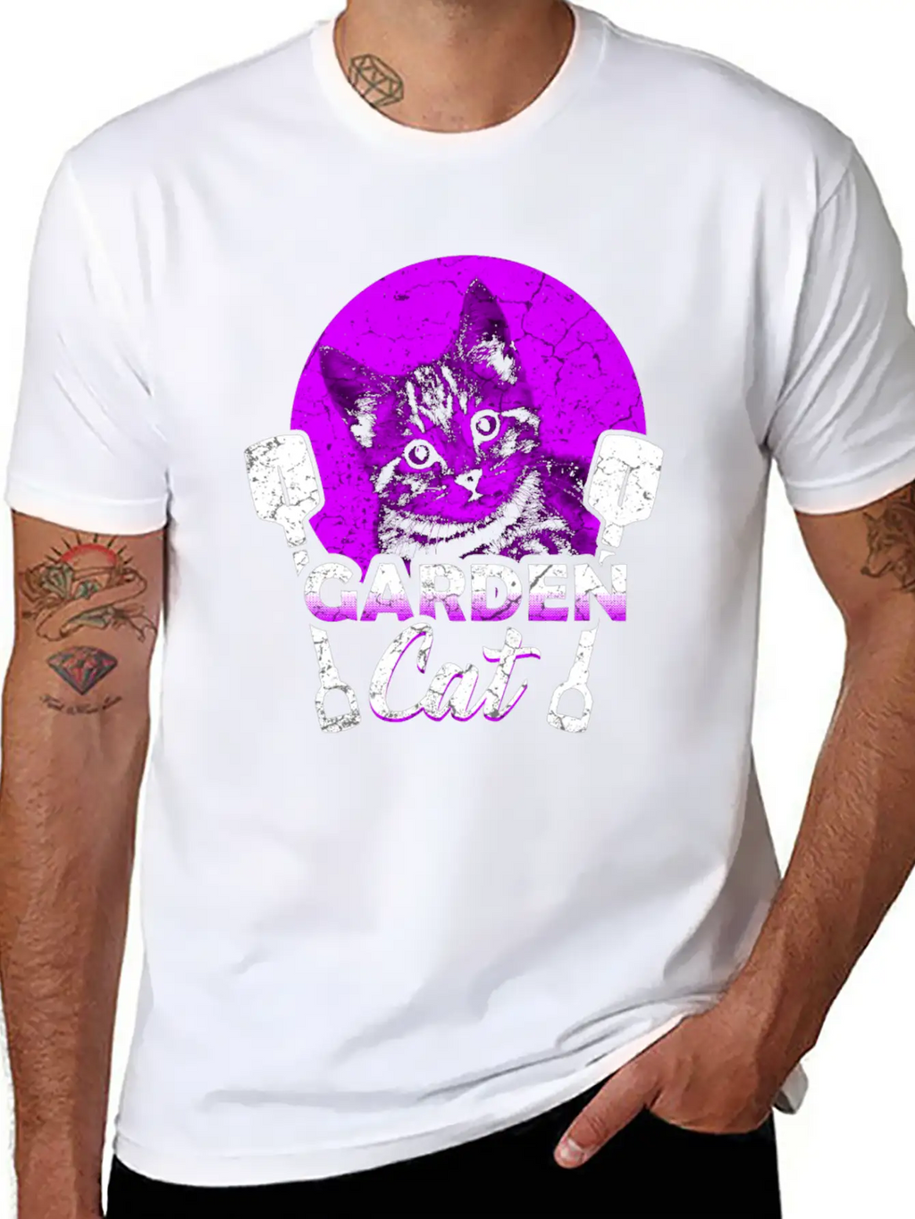 Gardening Gardener Garden Cat Unisex Casual T-Shirt – Clean Design For Daily Comfort