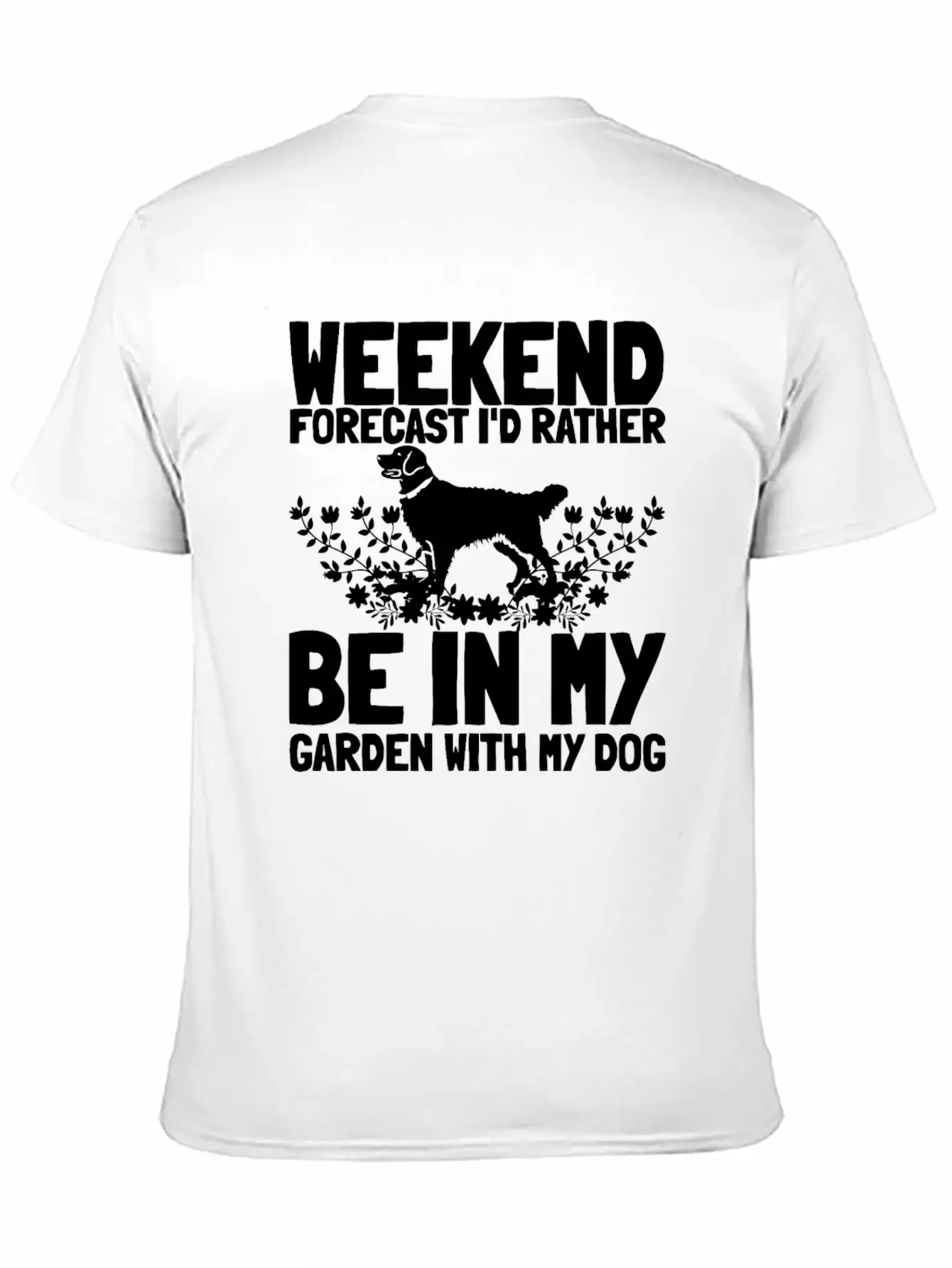 Gardening Gardener Gardening Dog Stylish Everyday T-Shirt – Unisex Basic Cotton Tee