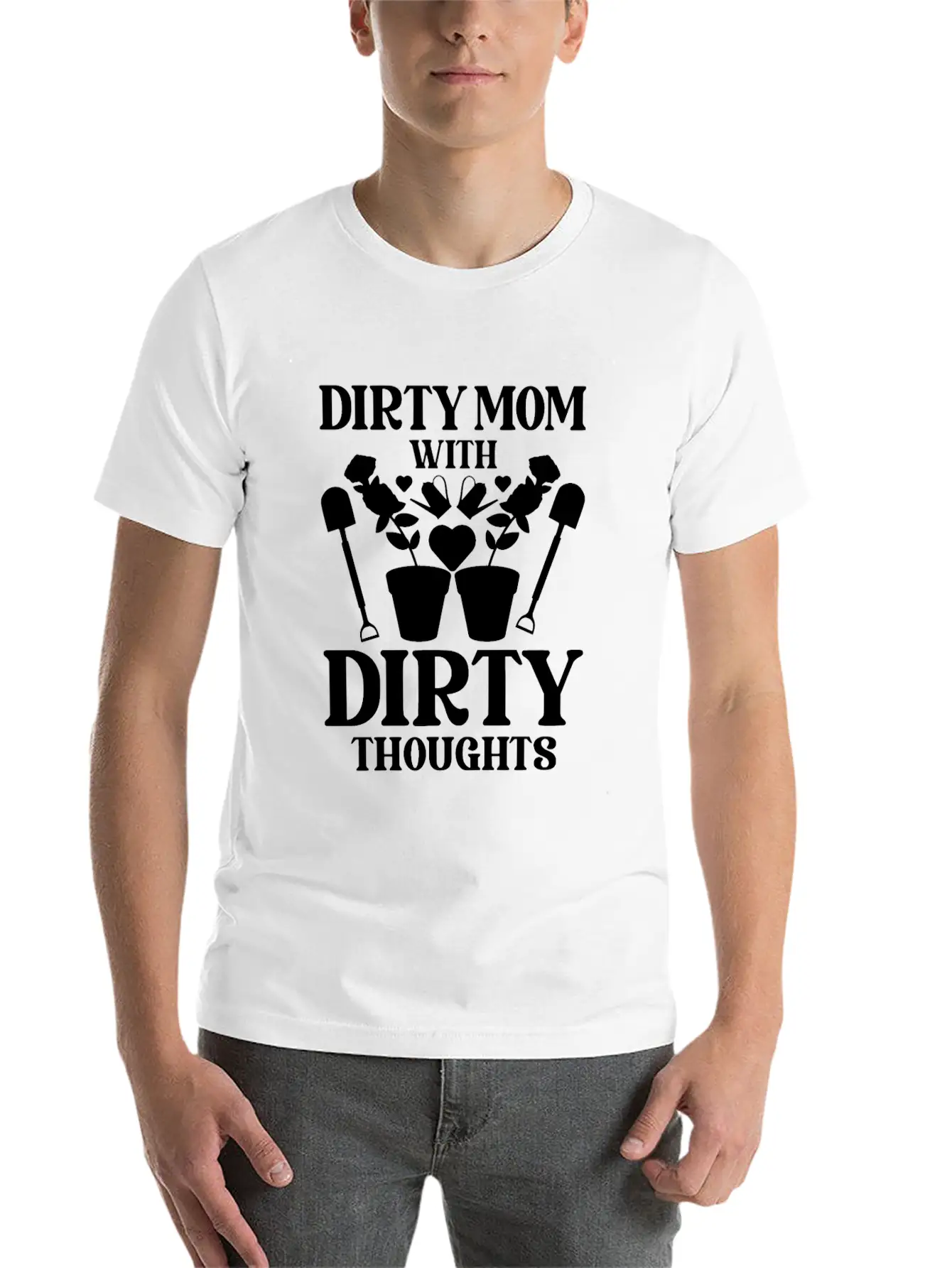 Gardening Gardener Gardening Mom Unisex Casual T-Shirt – Clean Design For Daily Comfort