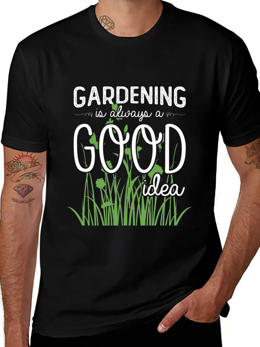 Gardening Is Always A Good Idea Stylish Everyday T-Shirt – Unisex Basic Cotton Tee