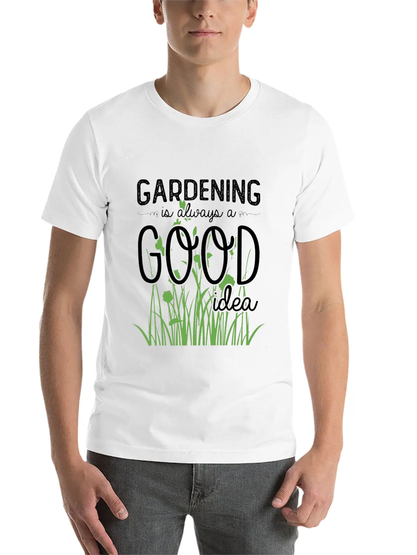 Gardening Is Always A Good Idea Stylish Everyday T-Shirt – Unisex Basic Cotton Tee