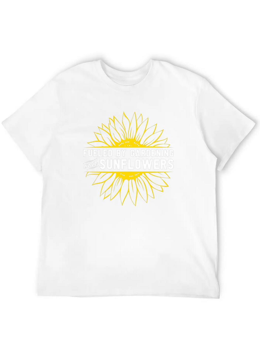 Gardening Sunflower Flowers Casual Graphic T-Shirt – Simple And Comfortable Daily Wear