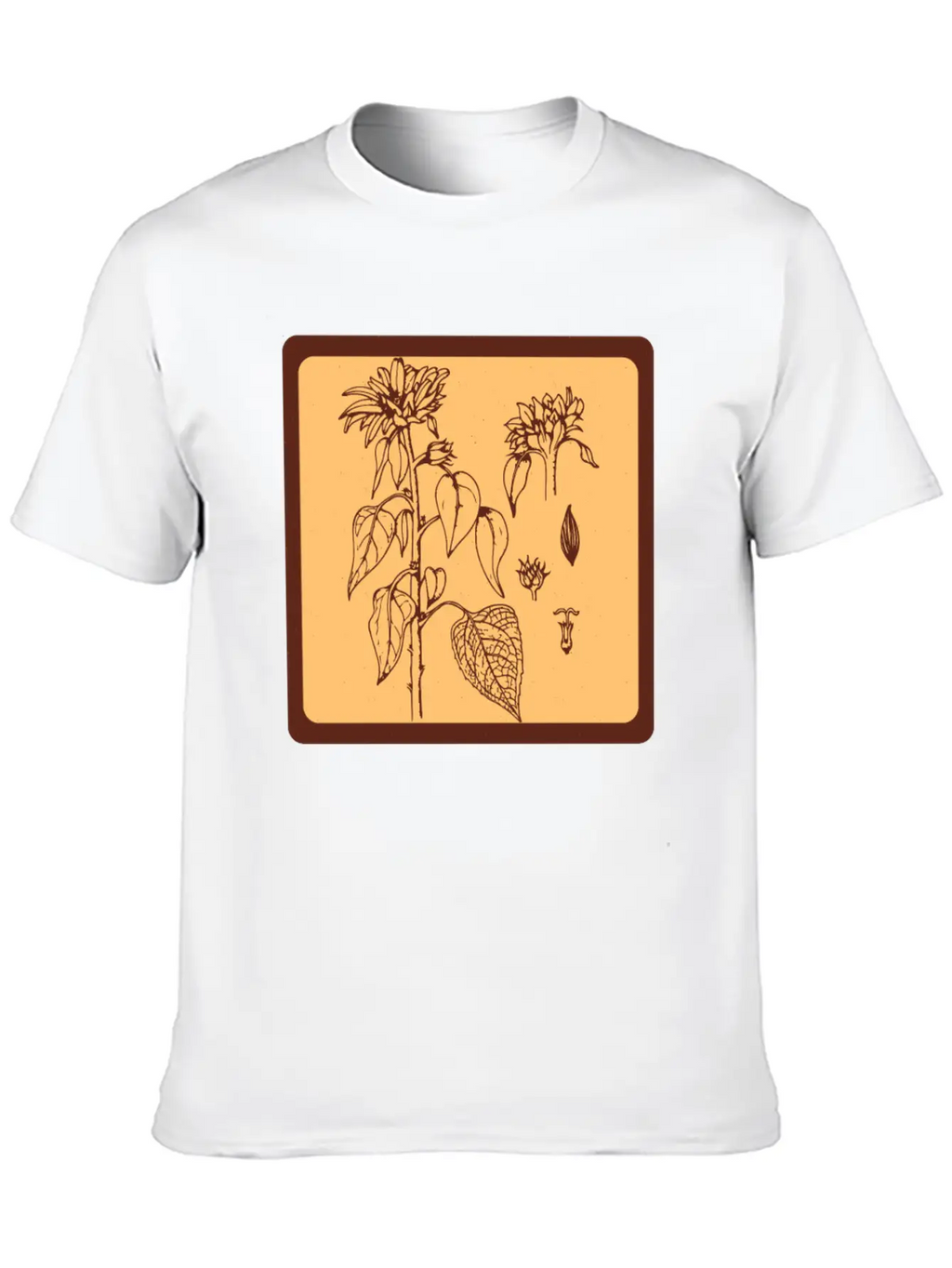 Gardening Sunflower Flowers Unisex Casual T-Shirt – Clean Design For Daily Comfort
