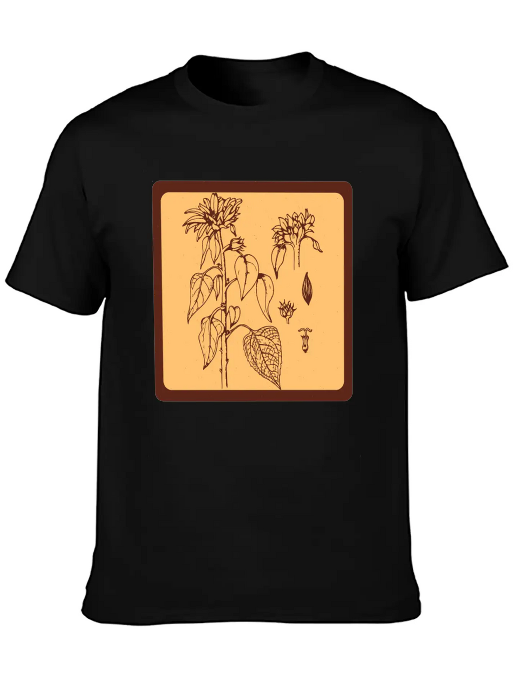 Gardening Sunflower Flowers Unisex Casual T-Shirt – Clean Design For Daily Comfort