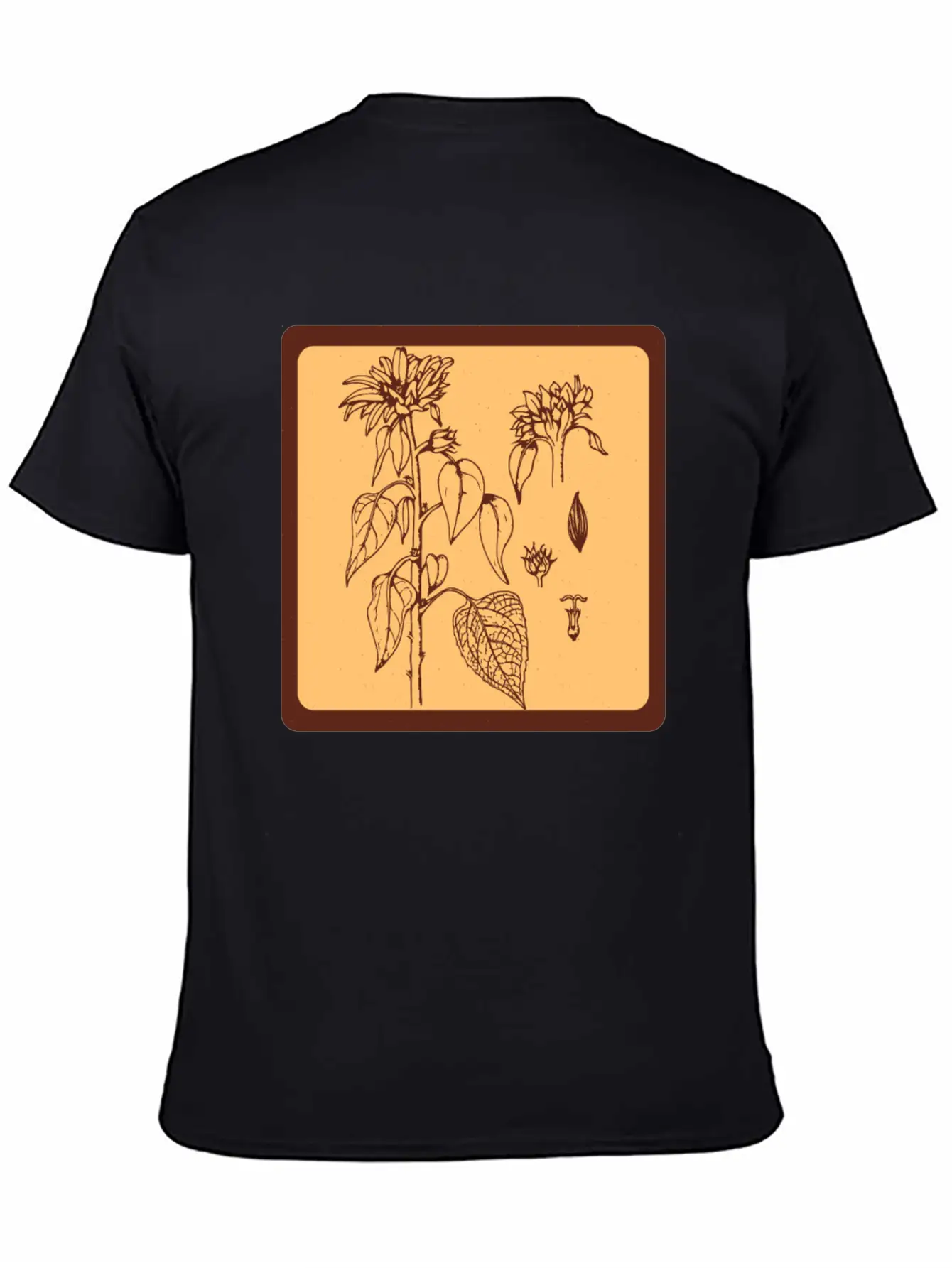 Gardening Sunflower Flowers Unisex Casual T-Shirt – Clean Design For Daily Comfort
