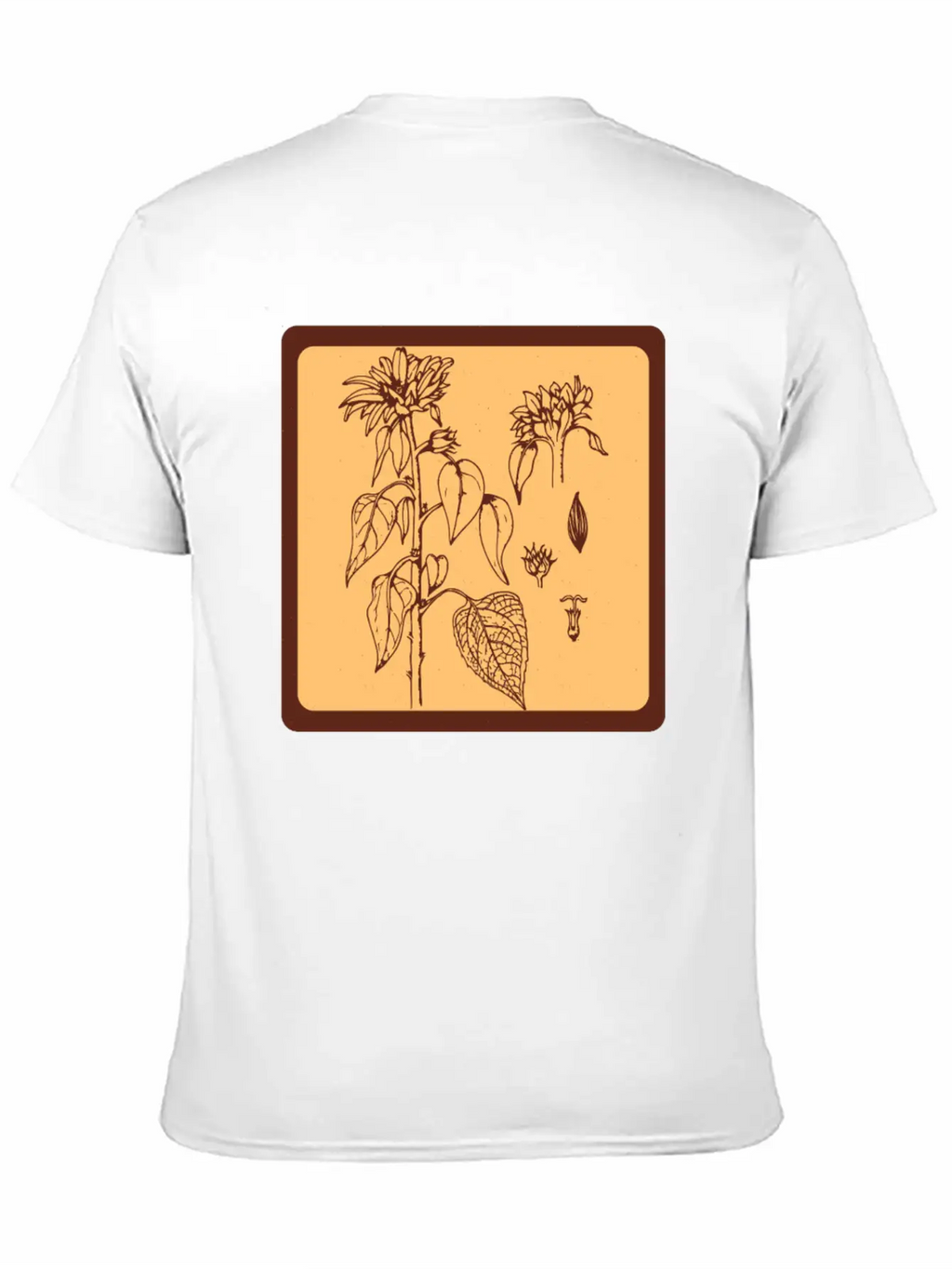 Gardening Sunflower Flowers Unisex Casual T-Shirt – Clean Design For Daily Comfort