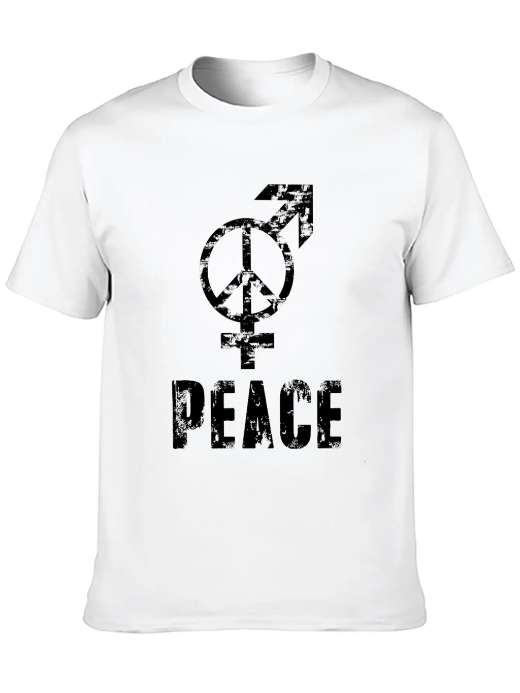 Gay Pride LGBT Peace Sign, LGBT Peace And Love Unisex Casual T-Shirt – Clean Design For Daily Comfort