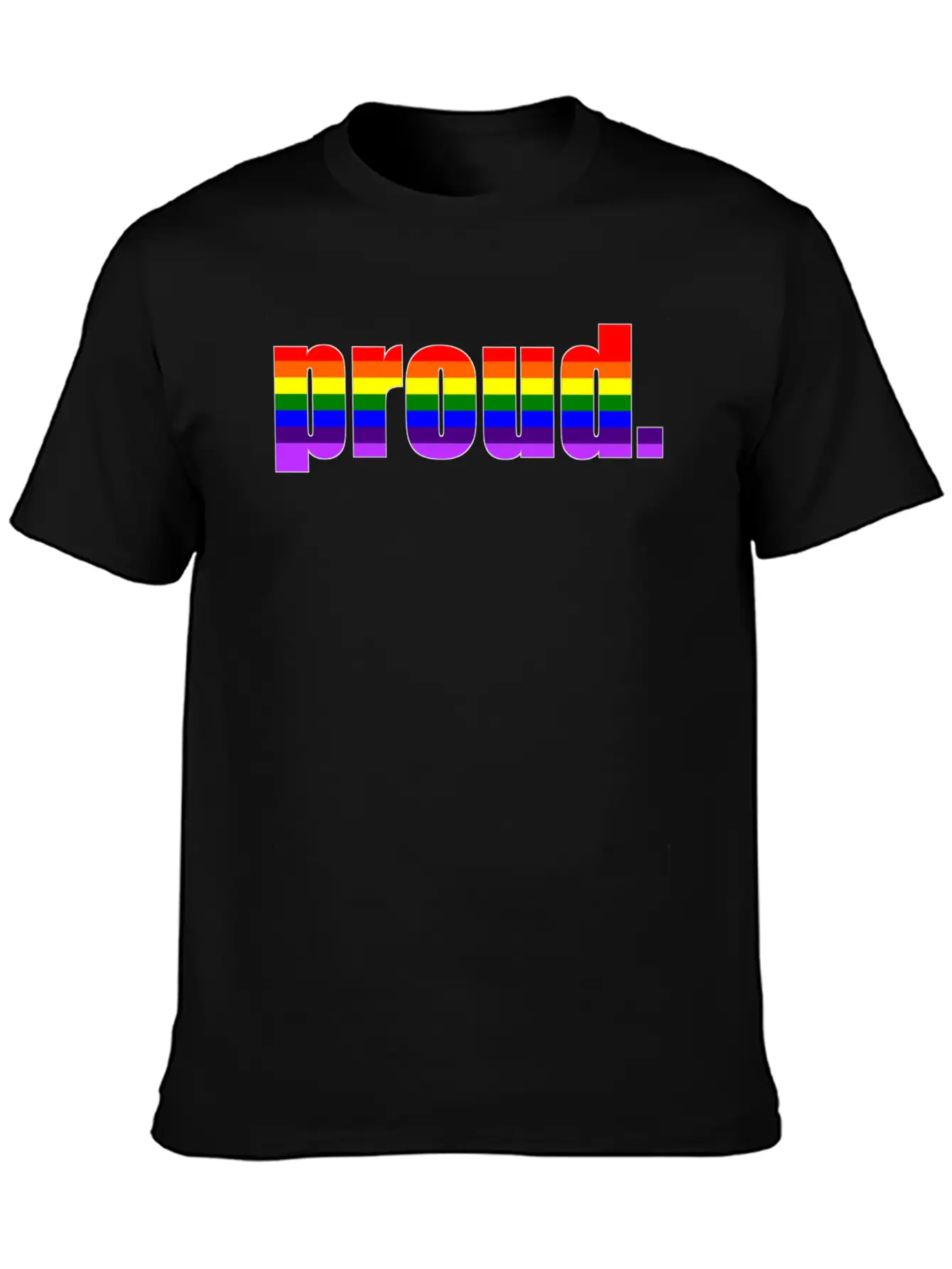 Gay Pride Unisex Short Sleeve Soft Cotton T-Shirt – Casual Everyday Wear
