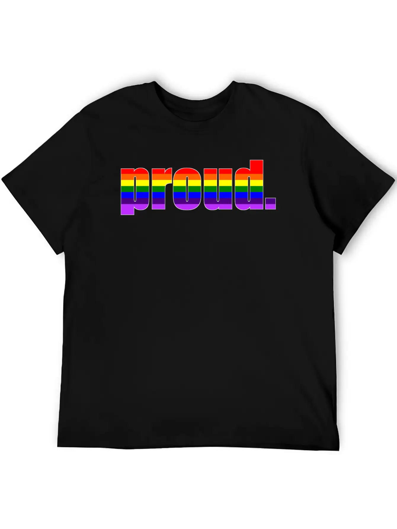 Gay Pride Unisex Short Sleeve Soft Cotton T-Shirt – Casual Everyday Wear