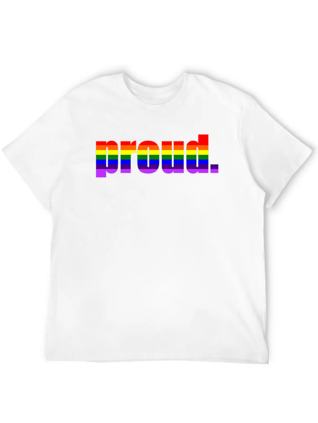 Gay Pride Unisex Short Sleeve Soft Cotton T-Shirt – Casual Everyday Wear