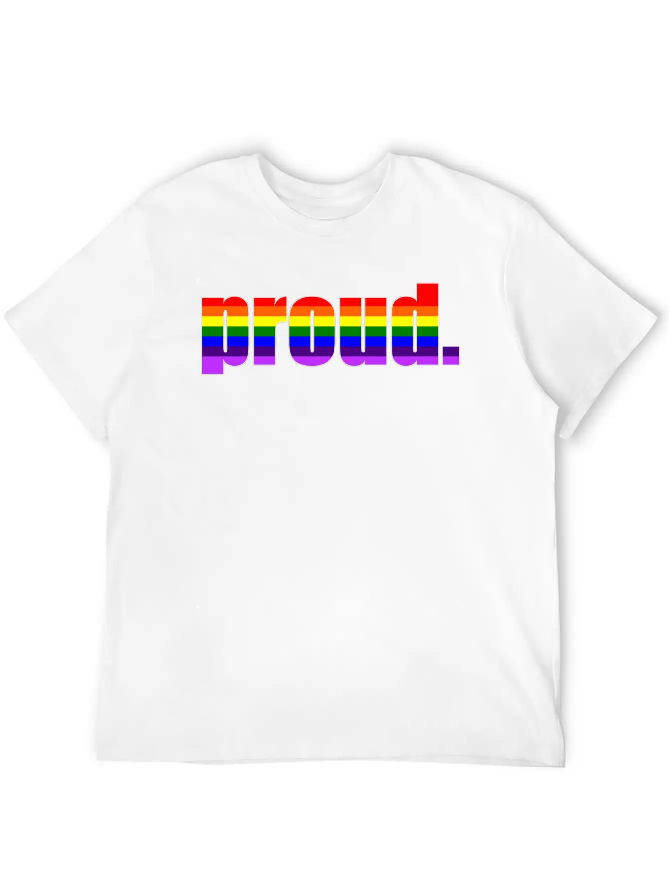 Gay Pride Unisex Short Sleeve Soft Cotton T-Shirt – Casual Everyday Wear