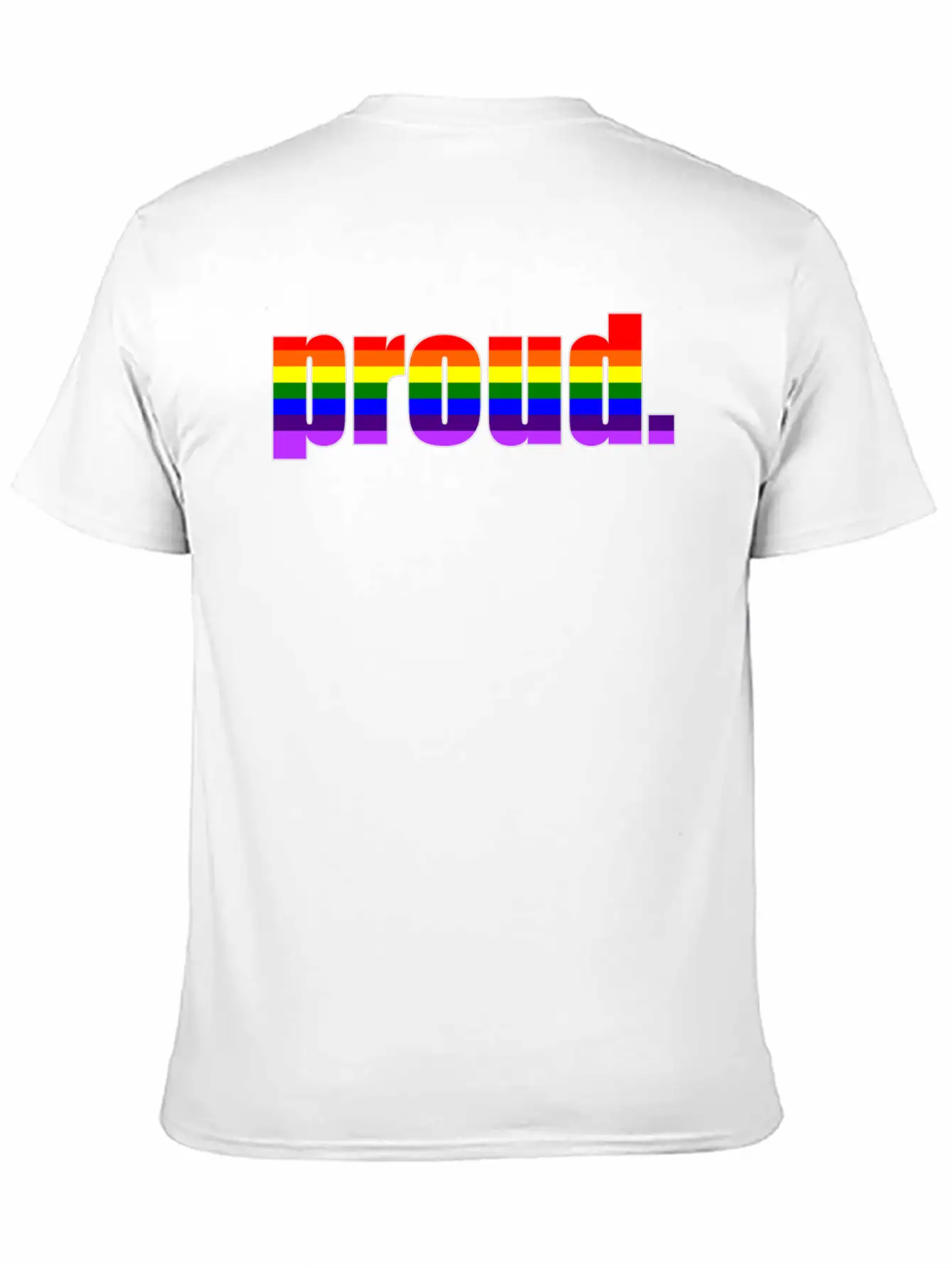 Gay Pride Unisex Short Sleeve Soft Cotton T-Shirt – Casual Everyday Wear