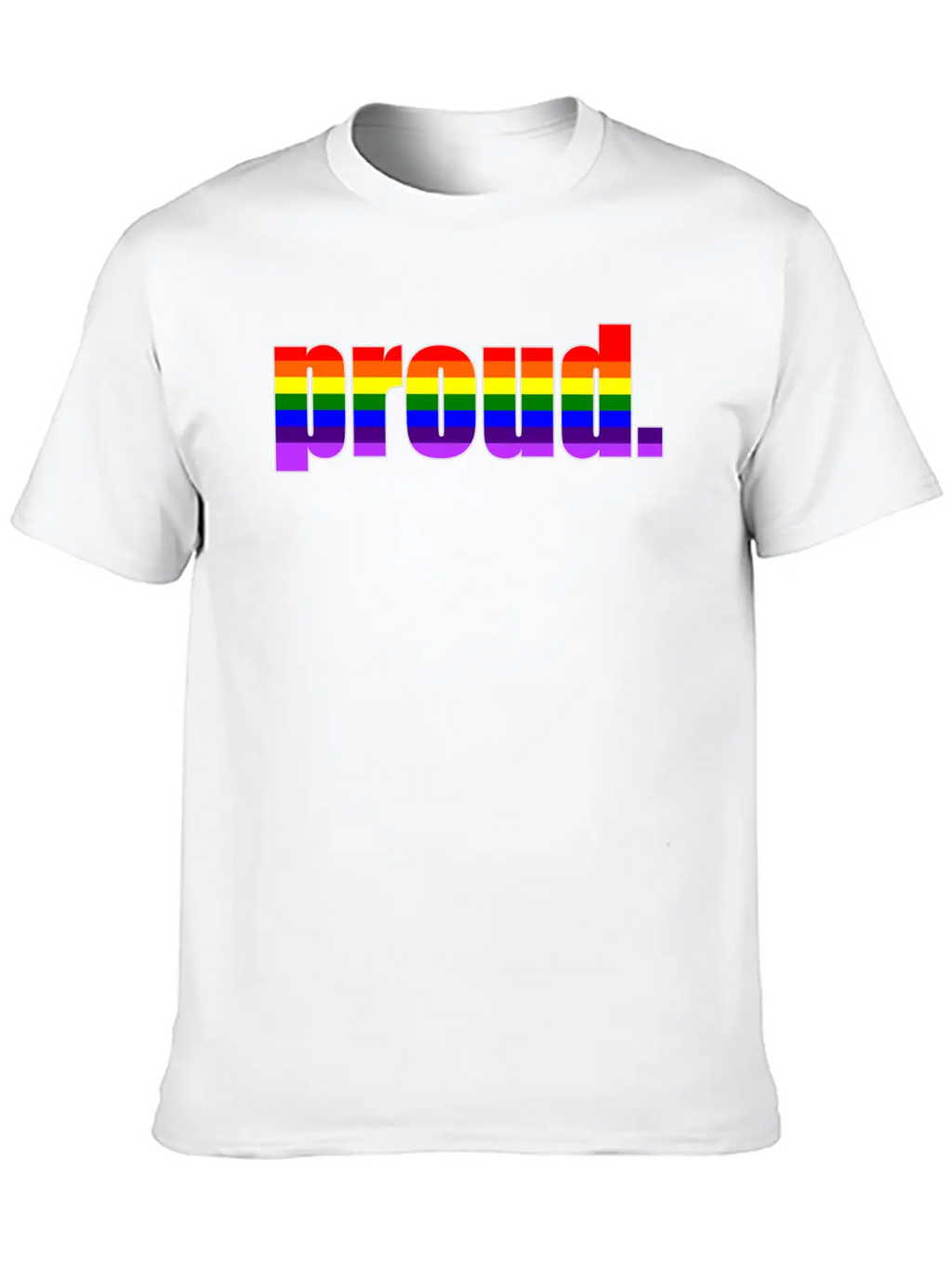 Gay Pride Unisex Short Sleeve Soft Cotton T-Shirt – Casual Everyday Wear