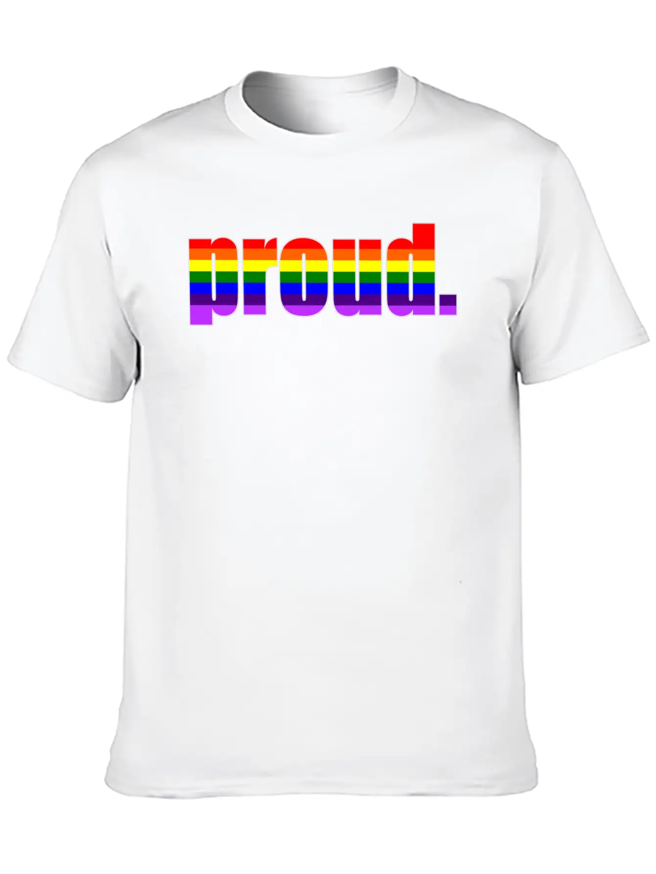 Gay Pride Unisex Short Sleeve Soft Cotton T-Shirt – Casual Everyday Wear