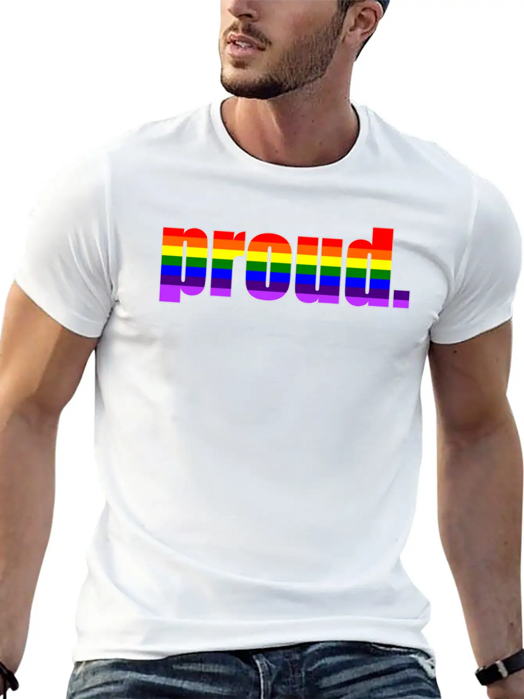 Gay Pride Unisex Short Sleeve Soft Cotton T-Shirt – Casual Everyday Wear
