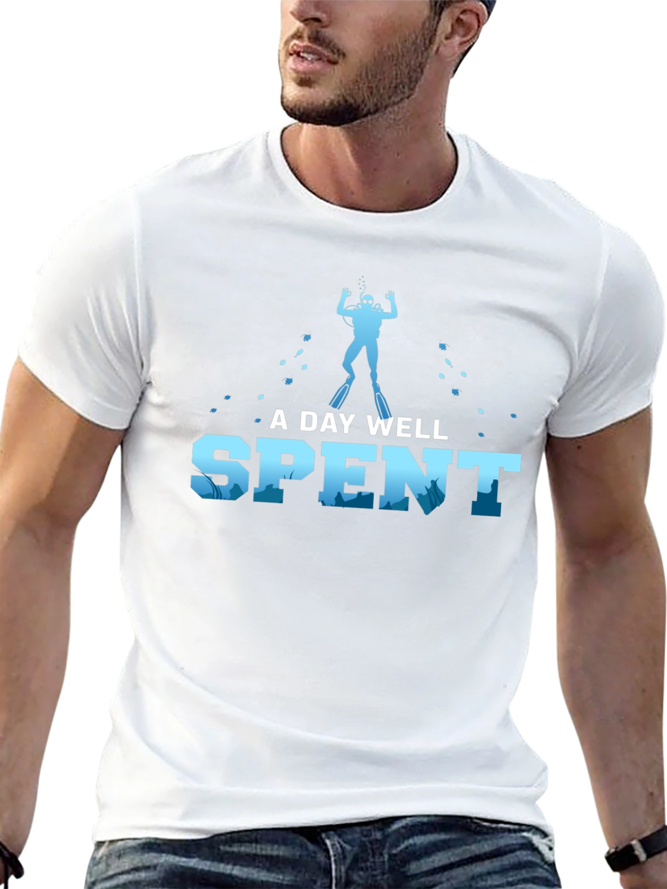Diving T-Shirt: A Day Well Spent