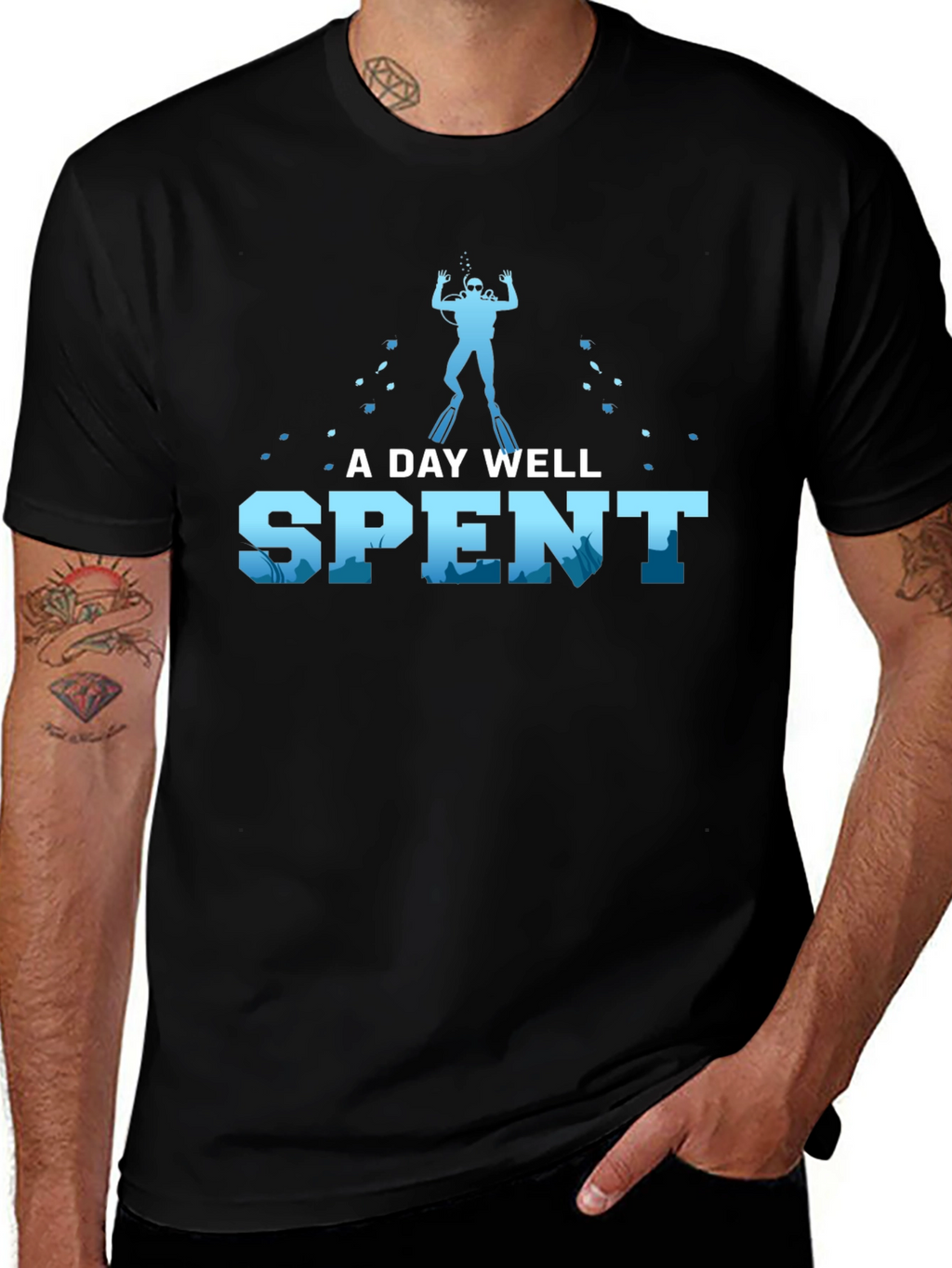 Diving T-Shirt: A Day Well Spent