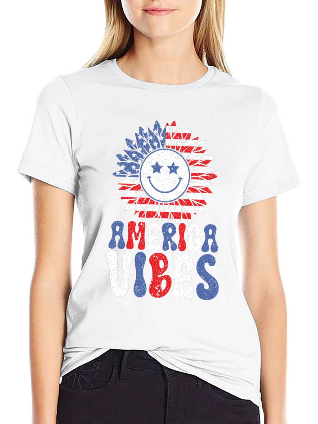 America Vibes Patriotic T-Shirt