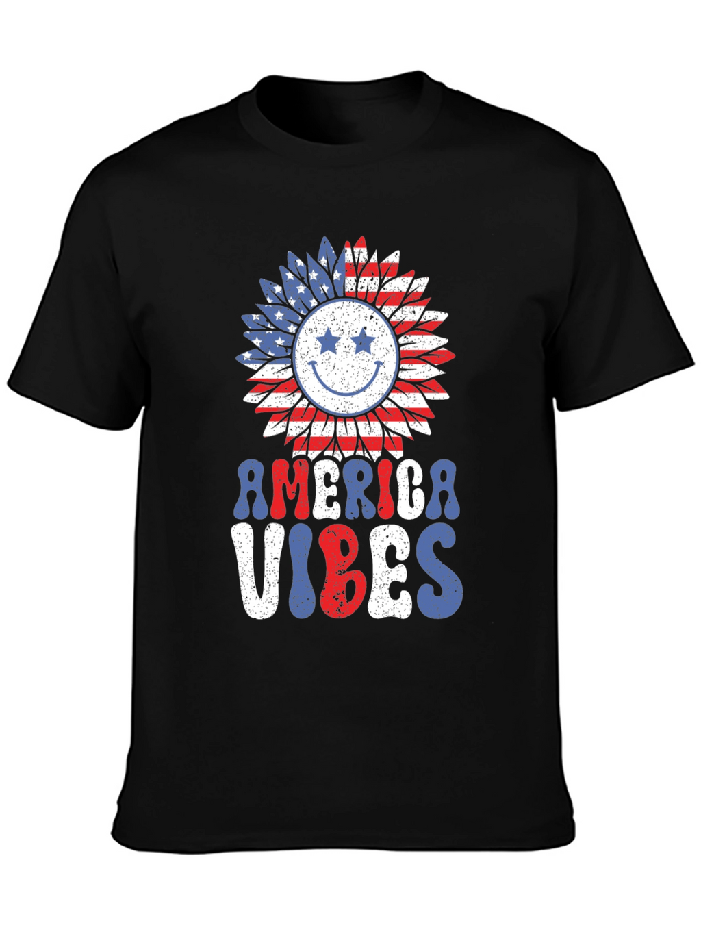 America Vibes Patriotic T-Shirt
