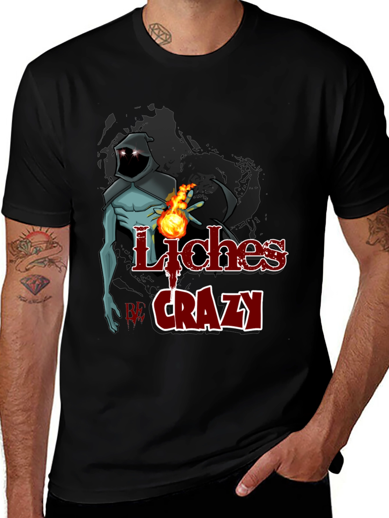 LICHES CRAZY Graphic Tee