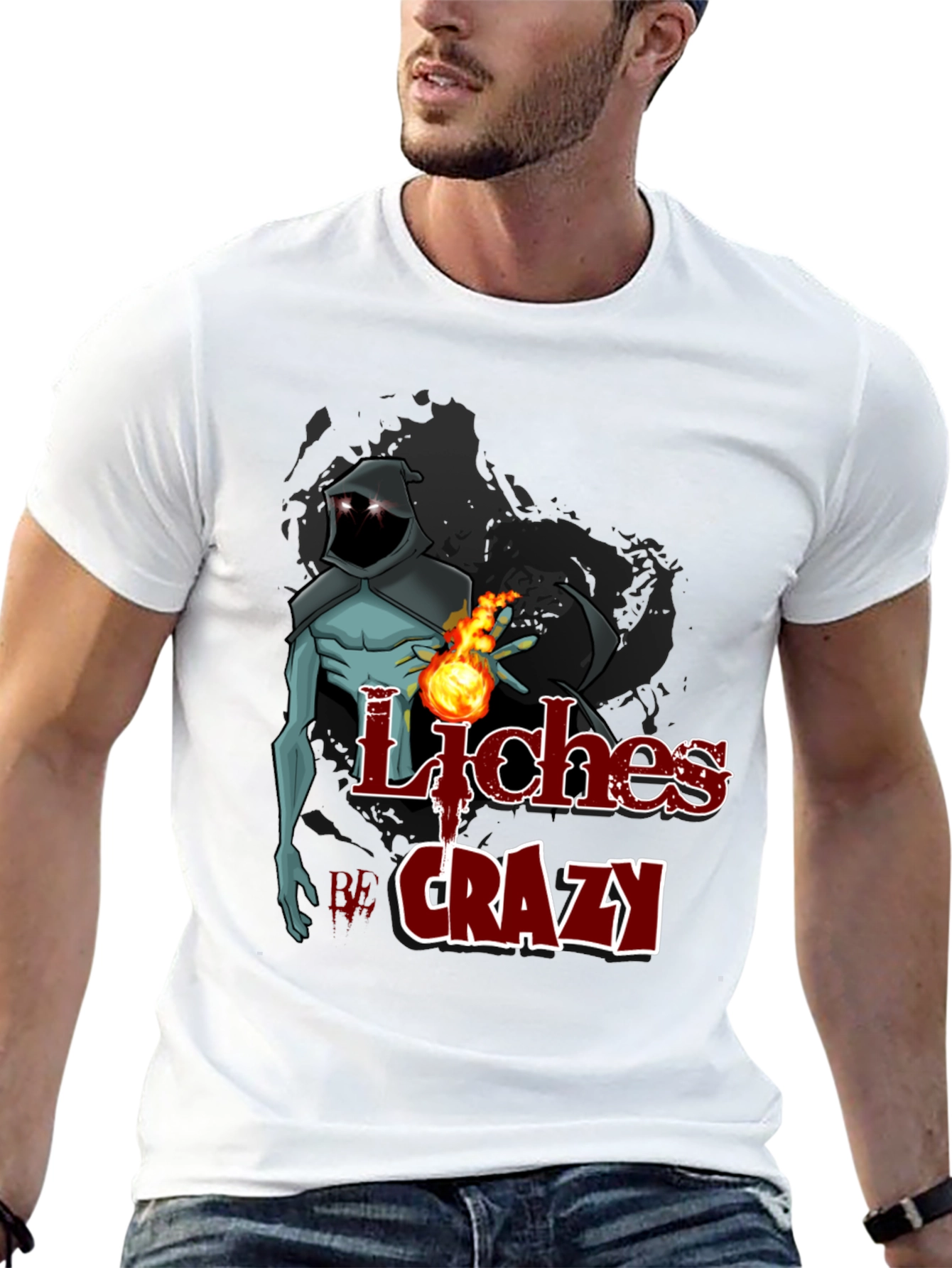 LICHES CRAZY Graphic Tee