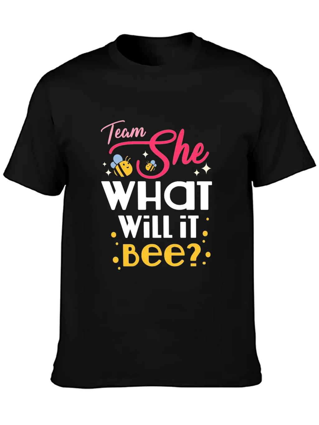 Gender Reveal Team Blue Pink Boy Girl Pregnancy Unisex Casual T-Shirt – Clean Design For Daily Comfort