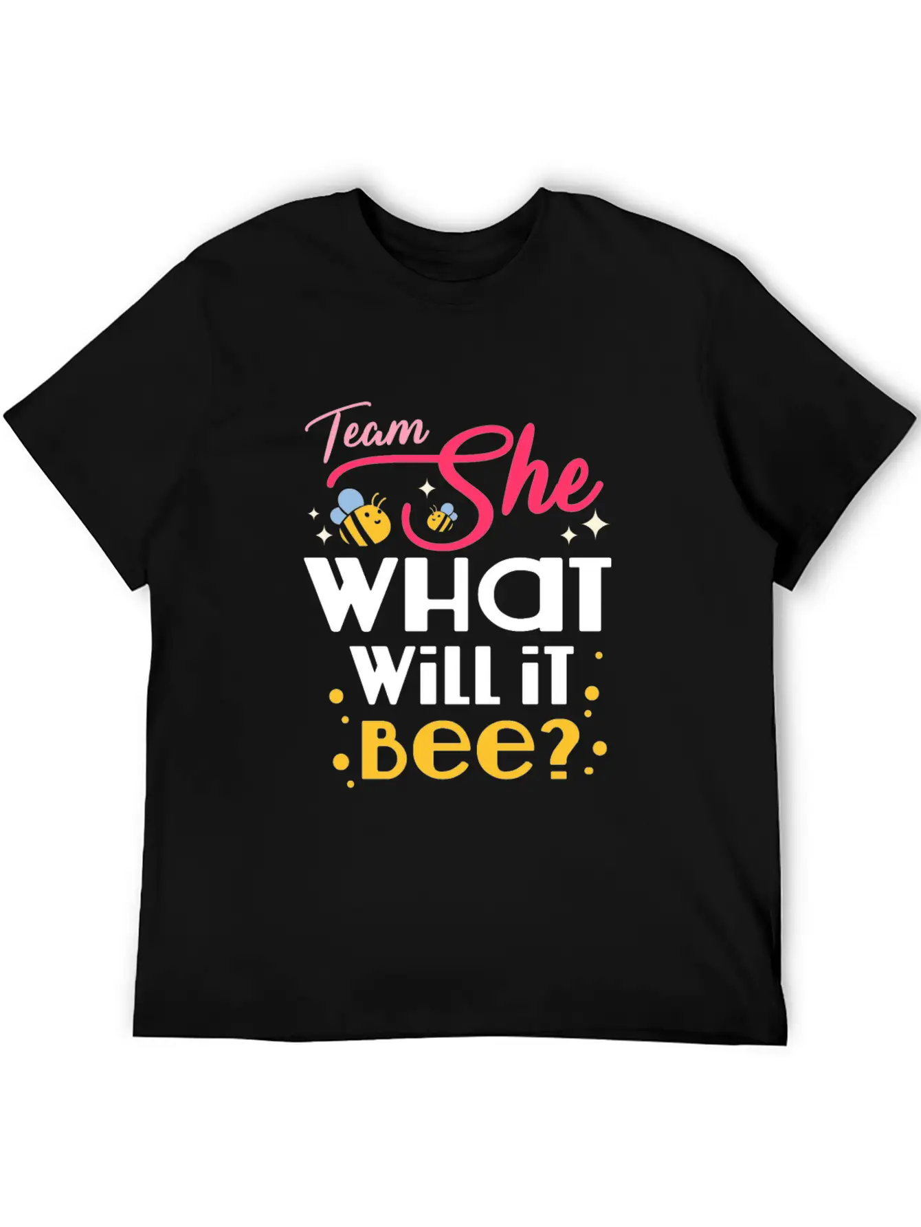Gender Reveal Team Blue Pink Boy Girl Pregnancy Unisex Casual T-Shirt – Clean Design For Daily Comfort