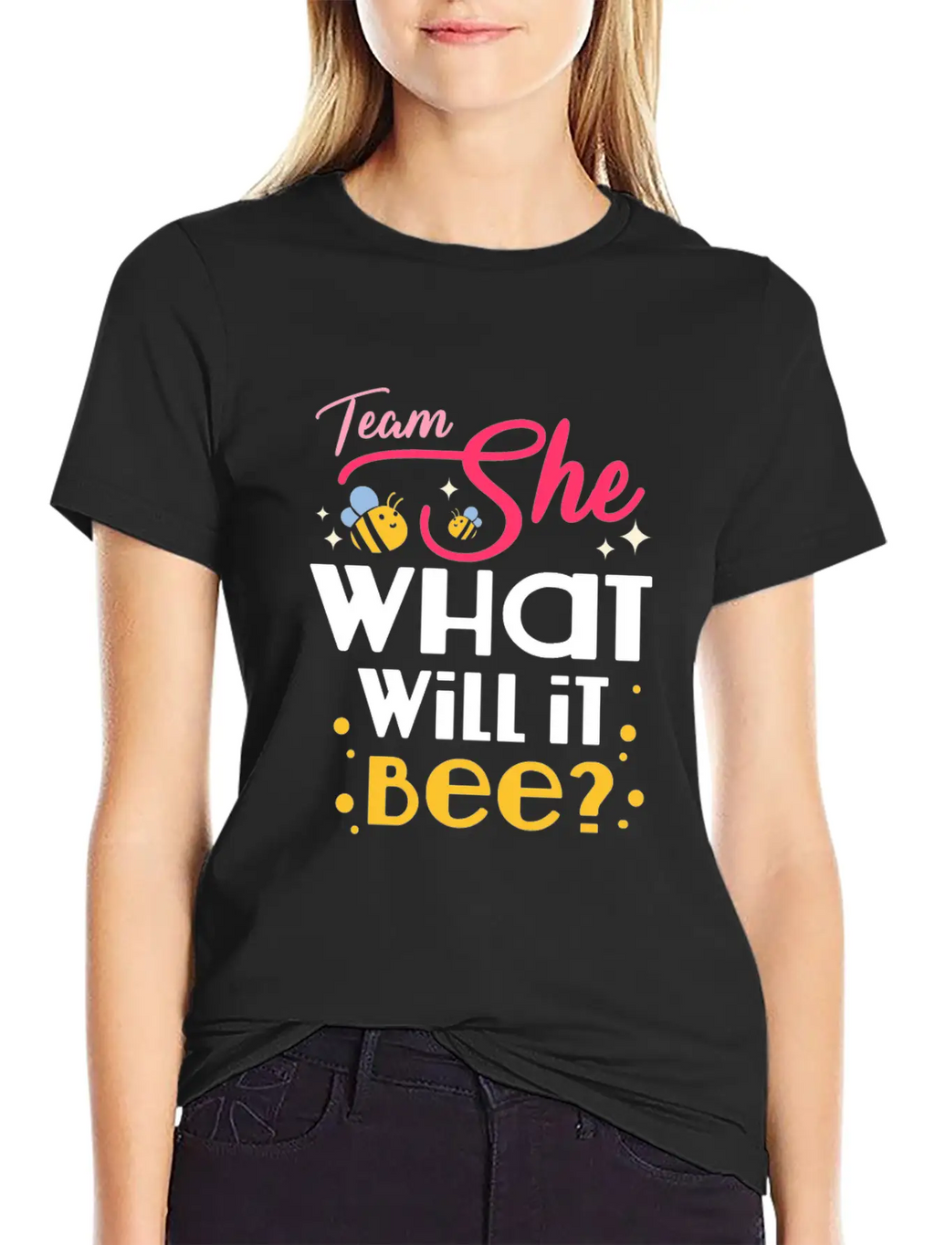 Gender Reveal Team Blue Pink Boy Girl Pregnancy Unisex Casual T-Shirt – Clean Design For Daily Comfort