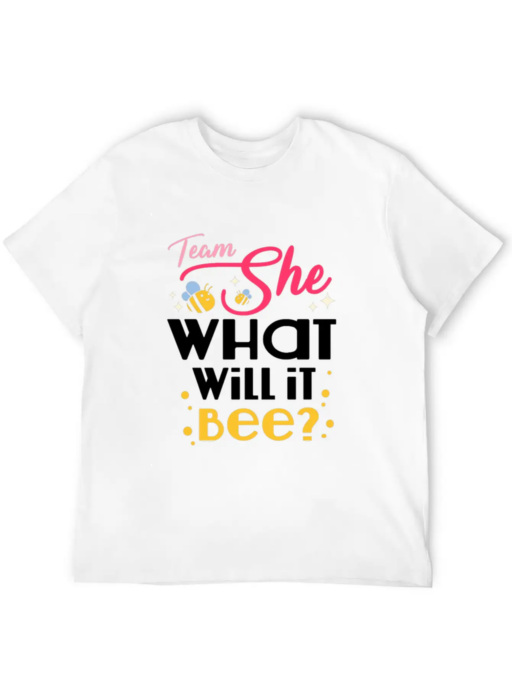 Gender Reveal Team Blue Pink Boy Girl Pregnancy Unisex Casual T-Shirt – Clean Design For Daily Comfort