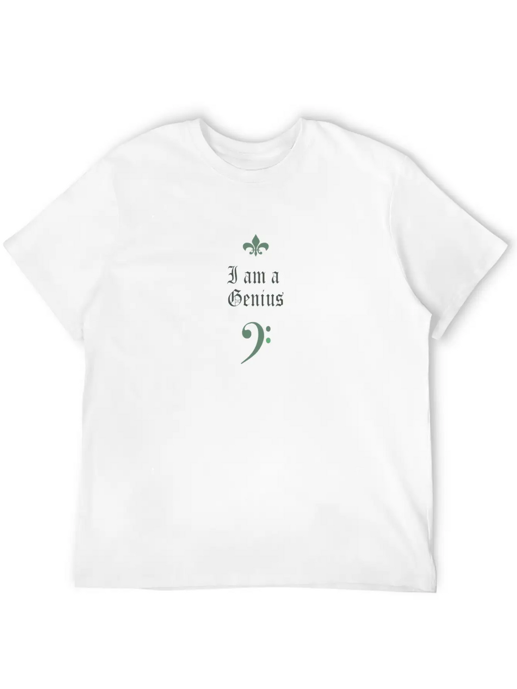 Genius Style Unisex Casual T-Shirt – Clean Design For Daily Comfort