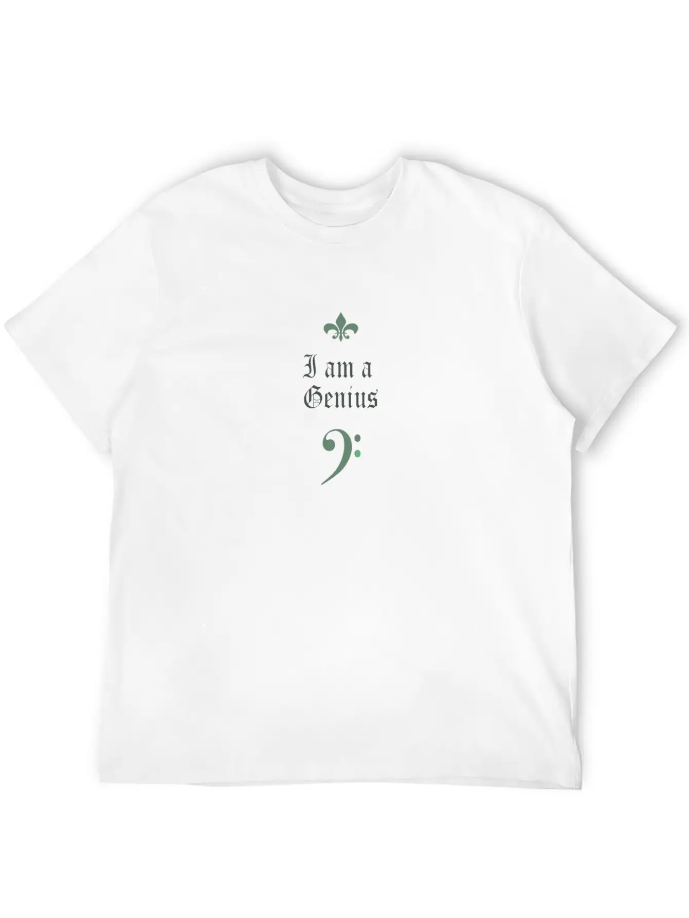Genius Style Unisex Casual T-Shirt – Clean Design For Daily Comfort