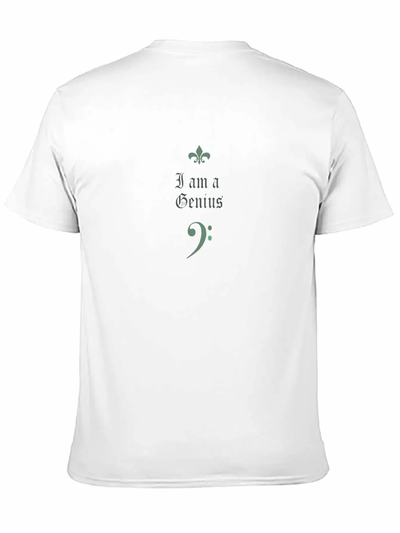 Genius Style Unisex Casual T-Shirt – Clean Design For Daily Comfort